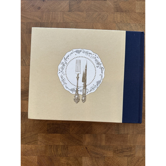 Anthropologie Journal Book "Food & Friends - a diary of dining out" Hardcover - Picture 4 of 4